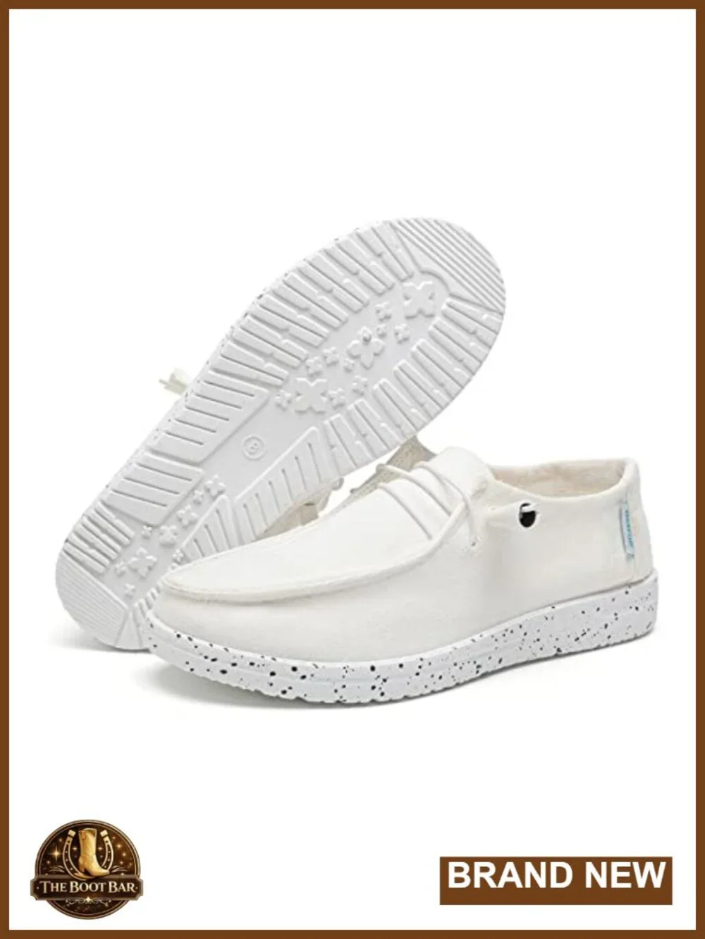 Lightweight Canvas Slip On Boat Shoes - Breathable Walking Loafers